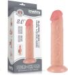 DWUWARSTWOWE DILDO Z RUCHMĄ SKÓRKĄ PENIS DONG Z ODKRĘCANĄ PRZYSSAWKĄ CYBERSKÓRA - 93464052 - 10