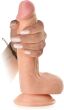 REALISTYCZNY SZTUCZNY CZŁONEK DILDO PENIS Z PRZYSSAWKĄ - 67654455 - 3