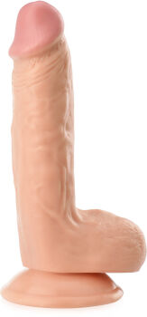REALISTYCZNY SZTUCZNY CZŁONEK DILDO PENIS Z PRZYSSAWKĄ - 67654455
