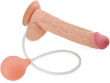 DUŻY PENIS 26cm Z WYTRYSKIEM REALISTYCZNE DILDO NA PRZYSSAWCE - 72143308 - 2