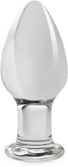 DUŻY SZKLANY KOREK ŚR. 5cm ANALNY XXL ANAL PLUG ZE SZKŁA - 79760135