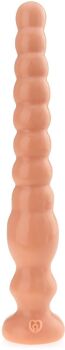 ŻELOWE DILDO ANALNE PLUG ELASTYCZNA SONDA Z PRZYSSAWKĄ - 71985032