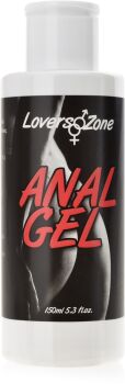 ŻEL ANALNY LUBRYKANT WODNY POŚLIZGOWY LOVERS ZONE ANAL GEL 150ml MOCNY - 76678991