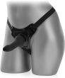 STRAP-ON Z ODKRĘCANYM PENISEM SILIKONOWE DILDO 15 cm - 77012104 - 3