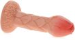 DILDO FANTASY KWIAT RÓŻA Z PRZYSSAWKĄ DUŻY SZTUCZNY PENIS CZŁONEK REALISTYCZNY GŁADKI DŁ 21cm ŚR 4,7cm - 76678812 - 3