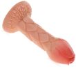 DILDO FANTASY KWIAT RÓŻA Z PRZYSSAWKĄ DUŻY SZTUCZNY PENIS CZŁONEK REALISTYCZNY GŁADKI DŁ 21cm ŚR 4,7cm - 76678812 - 2