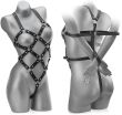 SKÓRZANA UPRZĄŻ, BODY KRĘPUJĄCE RĘCE Z TYŁU - SADO-MASO - BDSM - 73074859 - 3