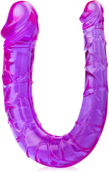 PENIS DWUSTRONNY DILDO LESBIJSKIE DO ANALU I WAGINY - 76890544