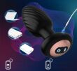 WIBRUJĄCY KOREK ANALNY Z PILOTEM - RUCH ROTACYJNY - 64 FUNKCJE ZDALNIE STEROWANY ANAL PLUG - 89817666 - 5