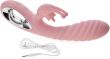 SILIKONOWY WIBRATOR 36 FUNKCJI - DWA MOCNE SILNIKI + STYMULACJA ŁECHTACZKI -  73691322 - 3