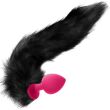 KOREK ANALNY Z PUCHATĄ KITĄ PLUG FURRY FUTRZAK FETYSZ – 77393175 - 3