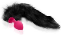 KOREK ANALNY Z PUCHATĄ KITĄ PLUG FURRY FUTRZAK FETYSZ – 77393175