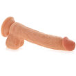 Sztuczny realistyczny penis z mięsistymi jądrami 16 cm cielisty - 76218867 - 3