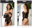 SIATECZKOWE BODY Z ODKRYTYMI RAMIONAMI EROTYCZNA BIELIZNA DLA KOBIET - 73854438 - 3