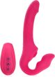 SSĄCY STRAP-ON WIBRUJĄCE DILDO SAMONOŚNE DLA LESBIJEK STEROWANE PILOTEM - 78425877 - 4