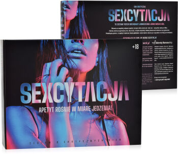 SEXCYTACJA - ZESTAW 3 EROTYCZNYCH GIER DLA PAR - 73482641