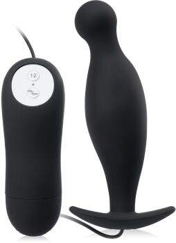 WIBRUJĄCY MASAŻER PROSTATY KOREK ANALNY NA PILOTA – 77148659