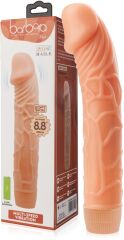 DELIKATNIE WYGIĘTY WIBRUJĄCY PENIS – JĘCZĄCA PRZYJEMNOŚĆ - LBB 001009
