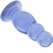 GRUBY ŻELOWY KOREK ANALNY WIELKIE DILDO MAX 6 CM ŚREDNICY - 70564008 - 2