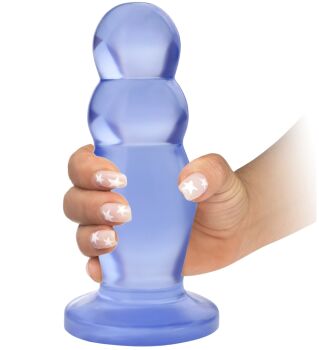 GRUBY ŻELOWY KOREK ANALNY WIELKIE DILDO MAX 6 CM ŚREDNICY - 70564008