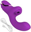 WIBRATOR DAMSKI SEX MASAŻER ŁECHTACZKI SSANIE 3D MASZYNA GADŻETY EROTYCZNE - 76556878 - 2