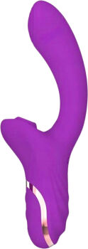 WIBRATOR DAMSKI SEX MASAŻER ŁECHTACZKI SSANIE 3D MASZYNA GADŻETY EROTYCZNE - 76556878