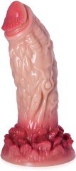 DILDO FANTASY MONSTER ALIEN ŻYLASTY SILIKON SZTUCZNY CZŁONEK WYPUSTKI STYMULUJĄCE - 77666781