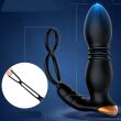 MASAŻER PROSTATY MĘSKI WIBRATOR ANALNY RUCH GÓRA-DÓŁ RINGI NA PENISA PILOT APLIKACJA - 76561688 - 3