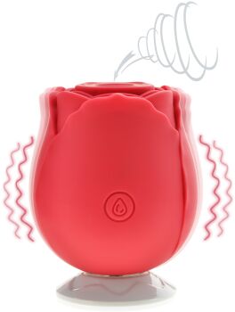 POWIETRZNY STYMULATOR - 10 FUNKCJI - SSĄCO-WIBRUJĄCY MASAŻER ŁECHTACZKI I CAŁEGO CIAŁA - 78841722