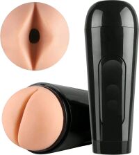 MASTURBATOR MĘSKI Z FUNKCJĄ SSANIA SEX WAGINA POCHWA DLA MĘŻCZYZN DO WYTRYSKÓW - 24608157