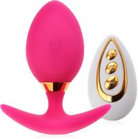 SILIKONOWY KOREK ANALNY STEROWANY PILOTEM ANAL PLUG Z MOCNĄ WIBRACJĄ - 60 OPCJI - 75555168