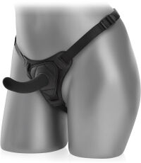 STRAP-ON DLA POCZĄTKUJĄCYCH SMUKŁE DILDO ANALNE I WAGINALNE - 98011763