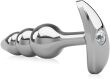KULKOWY KOREK DO STYMULACJI ODBYTU STALOWY ANAL PLUG - 75655950 - 2