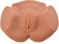 MASTURBATOR Z CYBERSKÓRY REAL SIZE SZTUCZNA POCHWA I ANUS MULATKA - 79231209