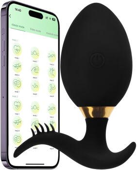 WIBRUJACE JAJKO APP SEX MASAŻER WIBRATOR DAMSKI STEROWANY TELEFONEM APLIKACJA - 89876781