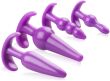 4 KORKI ANALNE RÓŻNE ROZMIARY I KSZTAŁTY SEX KOMPLET – 78078683 - 2