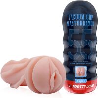 PRÓŻNIOWY MASTURBATOR W TUBIE SZTUCZNA POCHWA Z EFEKTEM SSANIA - 78311577