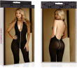 EFEKTOWNY KOMBINEZON BODYSTOCKING Z WYZYWAJĄCYM ZAPIĘCIEM - 72448765 - 3