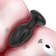 WIBRUJĄCY KOREK ANALNY WIBRATOR Z PILOTEM ZDALNIE STEROWANY ANAL SEX PLUG - 78563412 - 3