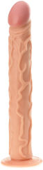 WIELKI ŻYLASTY PENIS, DONG NA PRZYSSAWCE, OSTRY PENETRATOR - 79597249