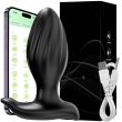 KOREK ANALNY Z RUCHEM ROTACYJNYM WIBRATOR ANALNY STEROWANY APLIKACJĄ ANAL PLUG ANUS - 64445972 - 2