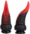 FUTURYSTYCZNY PENIS SEX DILDO Z PRZYSSAWKĄ PLUG KOREK ANALNY Z PRZYSSAWKĄ - 78899976 - 3