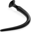 ELASTYCZNE DILDO Z PRZYSSAWKĄ 34,5cm PENIS DO ANUSA I POCHWY KOREK PLUG SONDA ANALNO POCHWOWA - 78975876 - 2