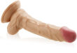 REALISTYCZNY PENIS, DONG, DILDO - MIĘSISTY Z PRZYSSAWKĄ - 80936232 - 2