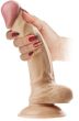REALISTYCZNY PENIS, DONG, DILDO - MIĘSISTY Z PRZYSSAWKĄ - 80936232 - 5
