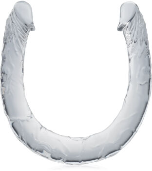 PODWÓJNY PENIS DŁUGIE ŻELOWE DILDO LESBIJSKIE DOUBLE DONG - 74391257