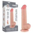 Dildo 20,8 cm superrealistyczny penis z przyssawką i jądrami - 77444510 - 6