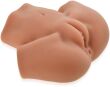 SUPERREALISTYCZNA GŁADKA CIPKA MASTURBATOR SZTUCZNA POCHWA I ANUS Z CYBERSKÓRY - 71942231 - 2