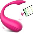 WIBRATOR JAJKO Z APLIKACJĄ ZDALNIE STEROWANY TELEFONEM BLUETOOTH DLA PAR - 65873892 - 2