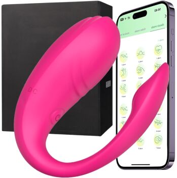 WIBRATOR JAJKO Z APLIKACJĄ ZDALNIE STEROWANY TELEFONEM BLUETOOTH DLA PAR - 65873892